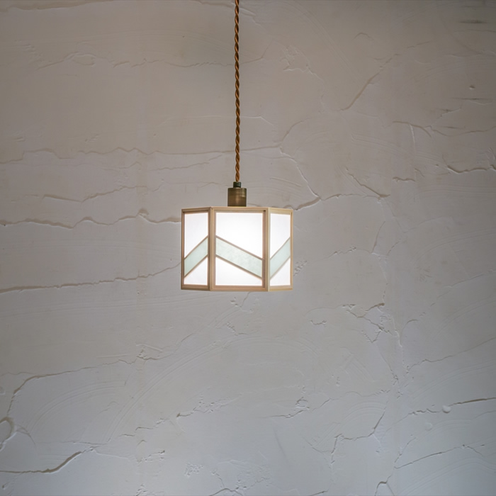 新洋電気 コンビネーションランプ ペンダントライト 湊 sou 不織布+利休鼠 AP864-J