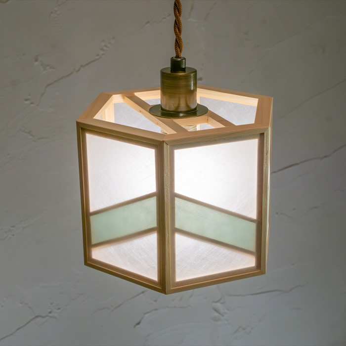 新洋電気 コンビネーションランプ ペンダントライト 湊 sou 不織布+利休鼠 AP864-J