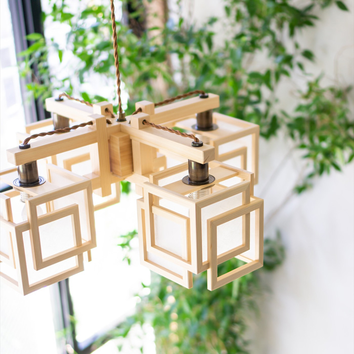 ペンダントライト AP880-A コンビネーションランプ シャンデリア 旬 ミニ ペンダントライト 新洋電気 和風照明 和室 おしゃれ