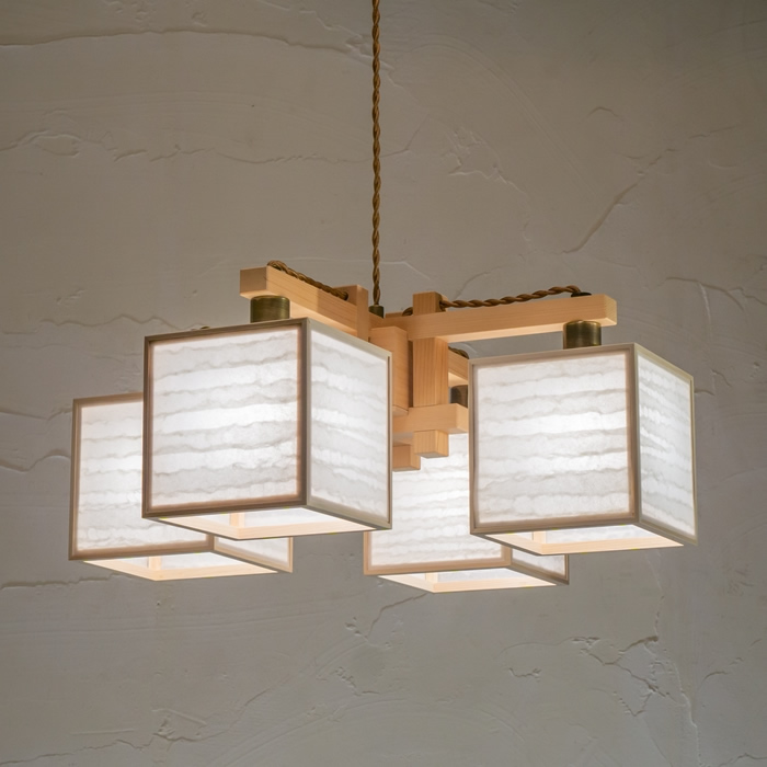 新洋電気 コンビネーションランプ シャンデリア 凡 bon 波落水 AP885-A