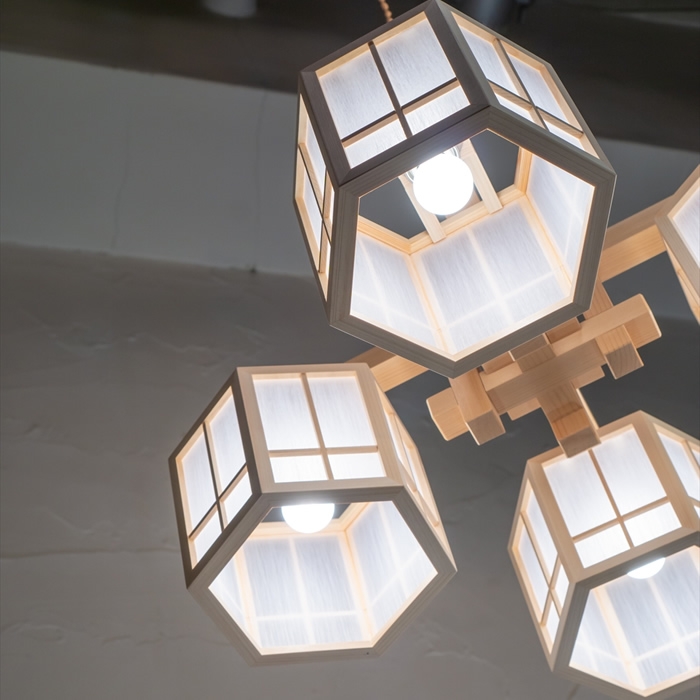 新洋電気 コンビネーションランプ シャンデリア 柚 yuu AP888