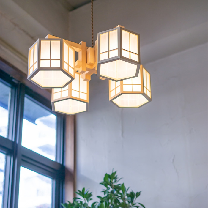 新洋電気 コンビネーションランプ シャンデリア 柚 yuu AP888