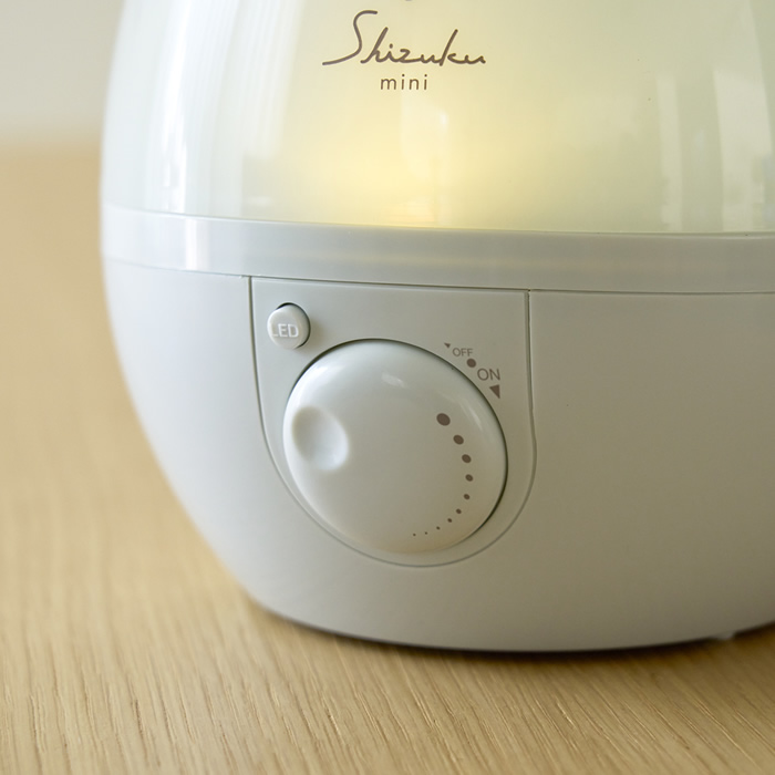 アピックス 超音波式アロマ加湿器 SHIZUKU mini ASZ-150-WH ソイミルク APIX INTL