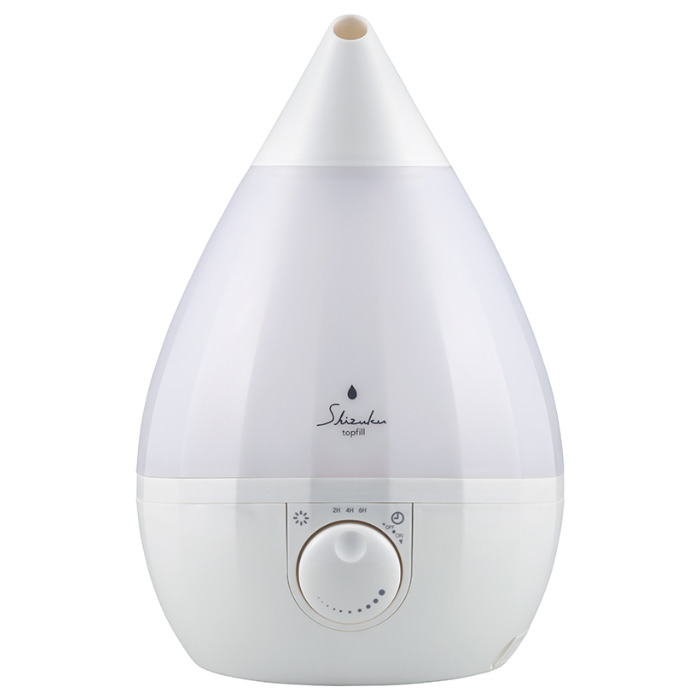 アピックス 上部給水超音波式アロマ加湿器 SHIZUKU topfill ASZ-400-WH APIX INTL