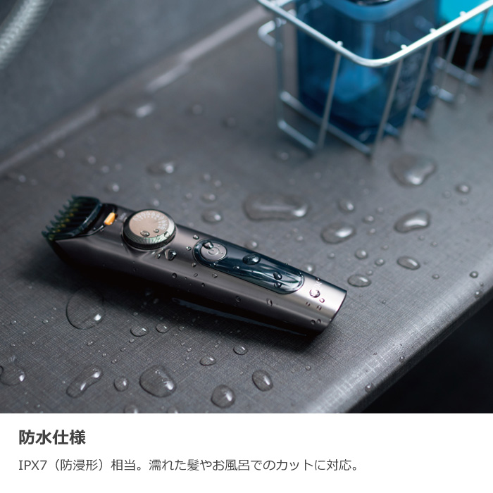 アピックス 電気バリカン BEAUM ビューム 2ブロックトリマー ATB-B04-GY 電動トリマー