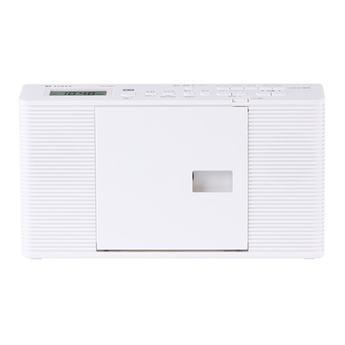 東芝 CDラジオ AX-CR40-W ホワイト ワイドFM 声くっきり