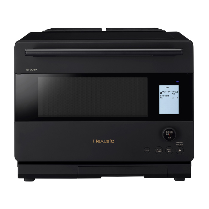 シャープ 30L ウォーターオーブン ヘルシオ AX-N1C-B マットブラック オーブンレンジ