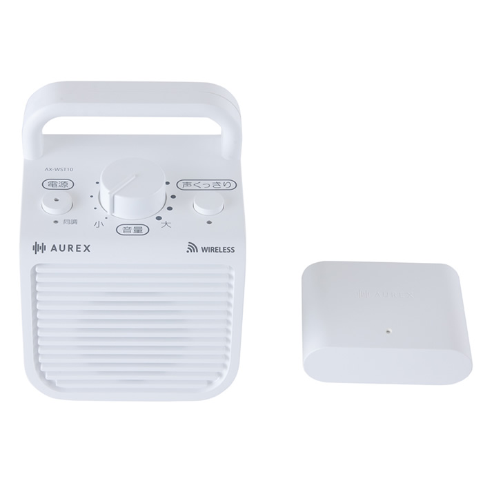 東芝 ワイヤレス テレビ用スピーカー AX-WST10-W ホワイト AUREX オーレックス