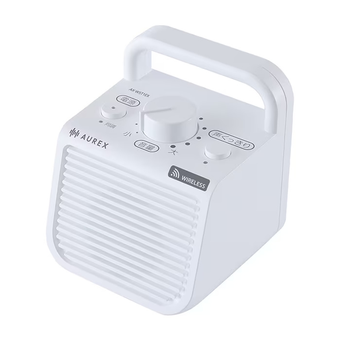 東芝 ワイヤレス テレビ用スピーカー 増設用子機 AX-WST1EX-W ホワイト AUREX オーレックス