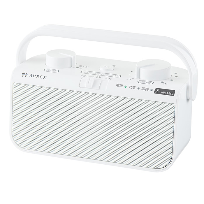東芝 ワイヤレス テレビ用スピーカー AX-WST21-W ホワイト AUREX オーレックス