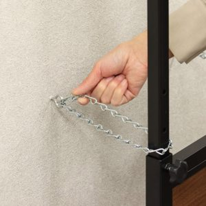 MOJYU 自転車スタンド Lex レック 1台用 室内保管用 BCD-001 ブラック/ブラウン木目 モジュ