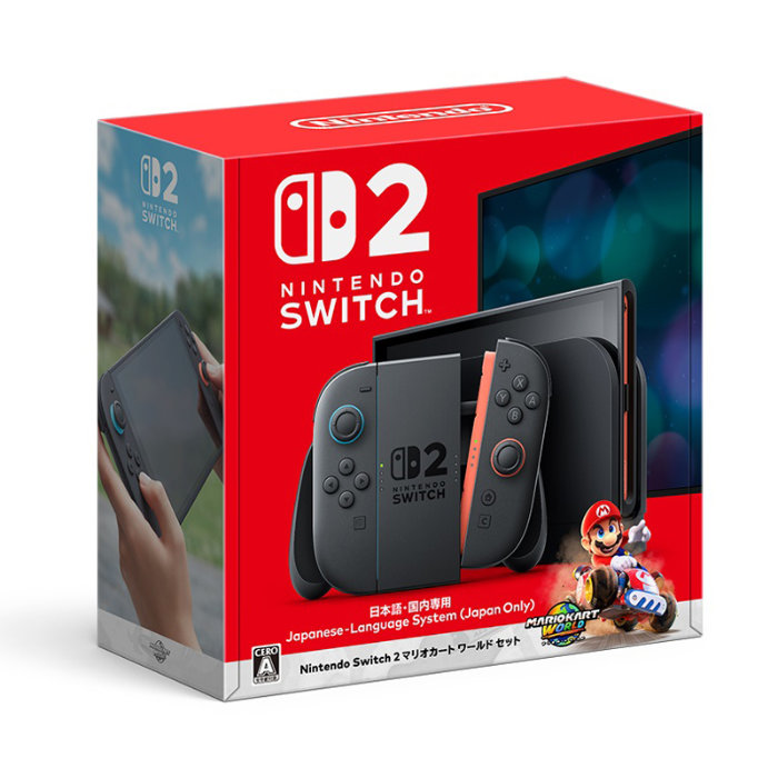 【新品】任天堂 Nintendo Switch 2 本体 日本語・国内専用 ニンテンドースイッチ2 マリオカート ワールド セット BEE-S-KB6PA