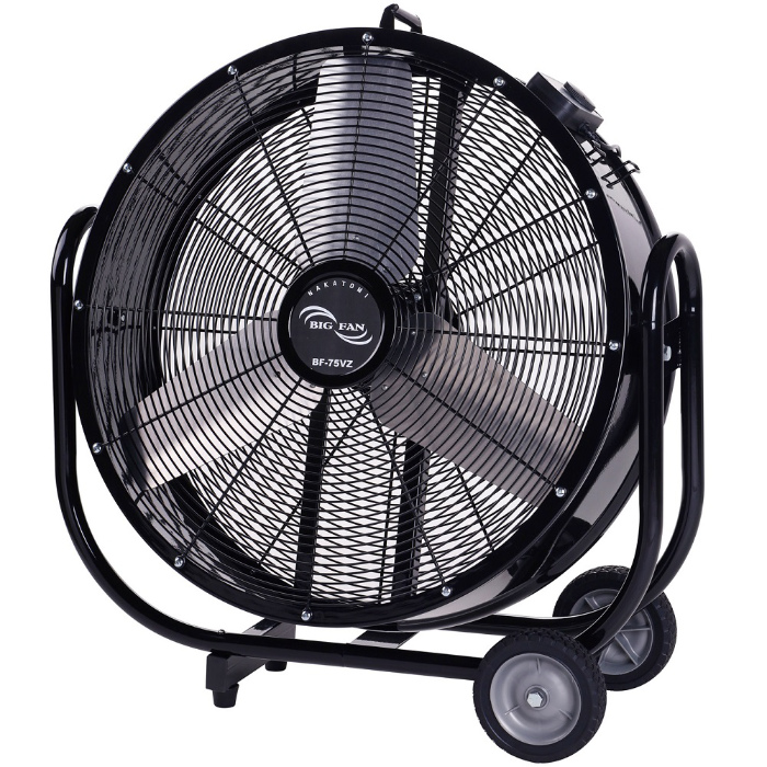 ナカトミ 75cmビッグファン 全閉式 BF-75VZ 工場扇 扇風機 サーキュレーター
