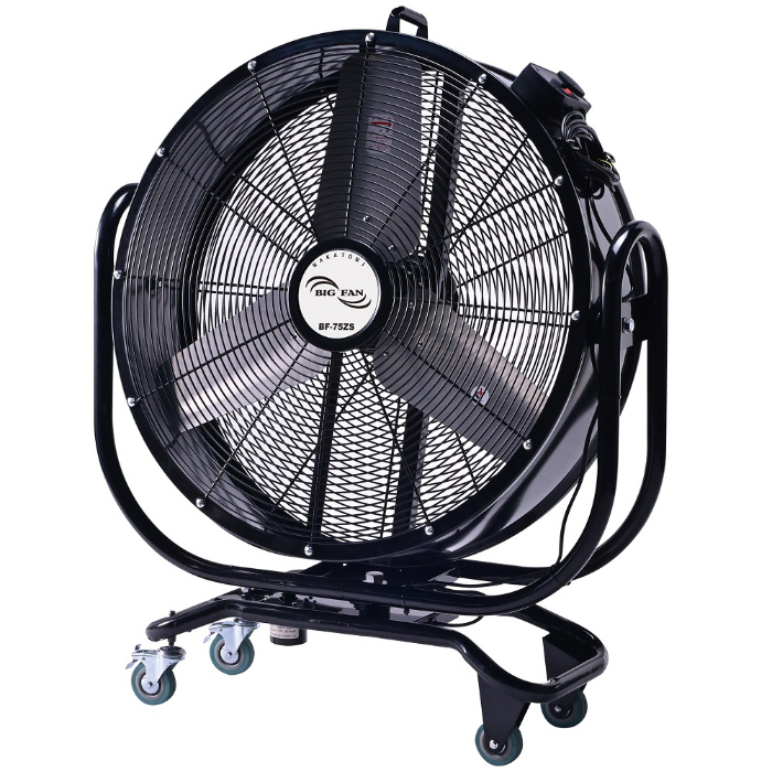 ナカトミ 75cm首振りビックファン 全閉式 BF-75ZS 工場扇 扇風機 サーキュレーター