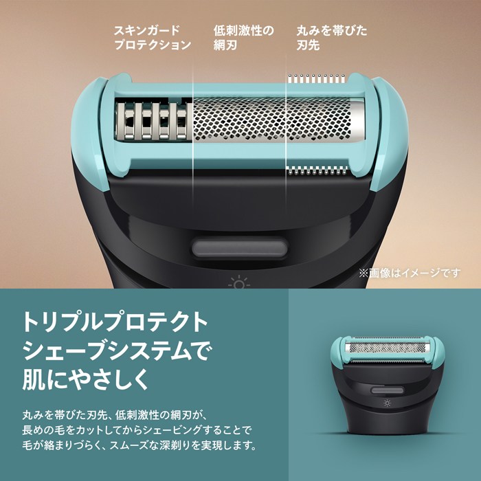 フィリップス ボディーグルーマー 7000シリーズ VIO対応 BG7470/15 BG7470-15 ブラック
