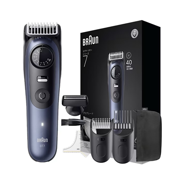 ブラウン メンズグルーミング ヒゲトリマー シリーズ7 BT7520 BRAUN