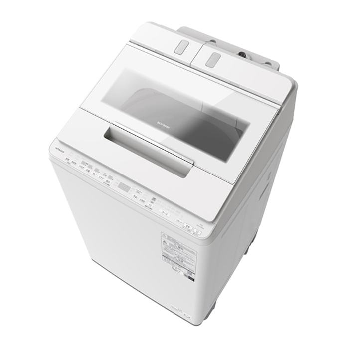 【配送&設置無料】日立 全自動洗濯機 12kg ビートウォッシュ BW-X120M-W ホワイト