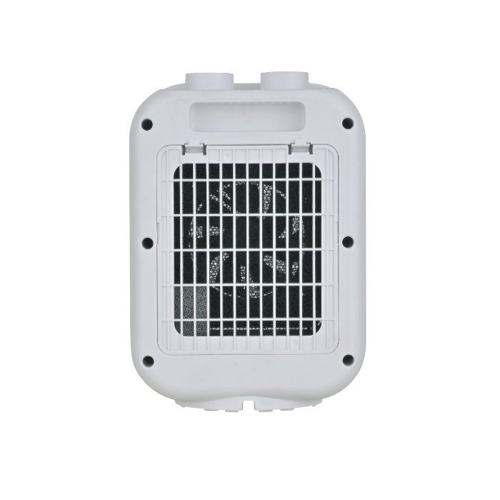 おおたけ セラミックヒーター 600W 温調付きミニセラミックヒーター CE-G626-W ホワイト