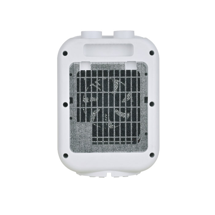 おおたけ セラミックヒーター 600W 温調付きミニセラミックヒーター CE-G626-W ホワイト