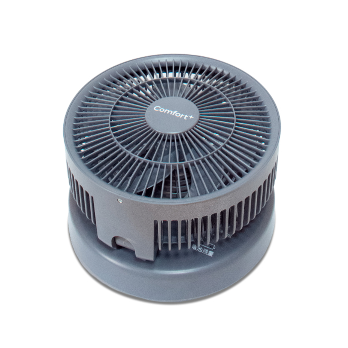 クマザキエイム 扇風機 コードレス リビングファン Comfort+ 7枚羽 ブラシレスDCモーター CF-20G ブルーグレー
