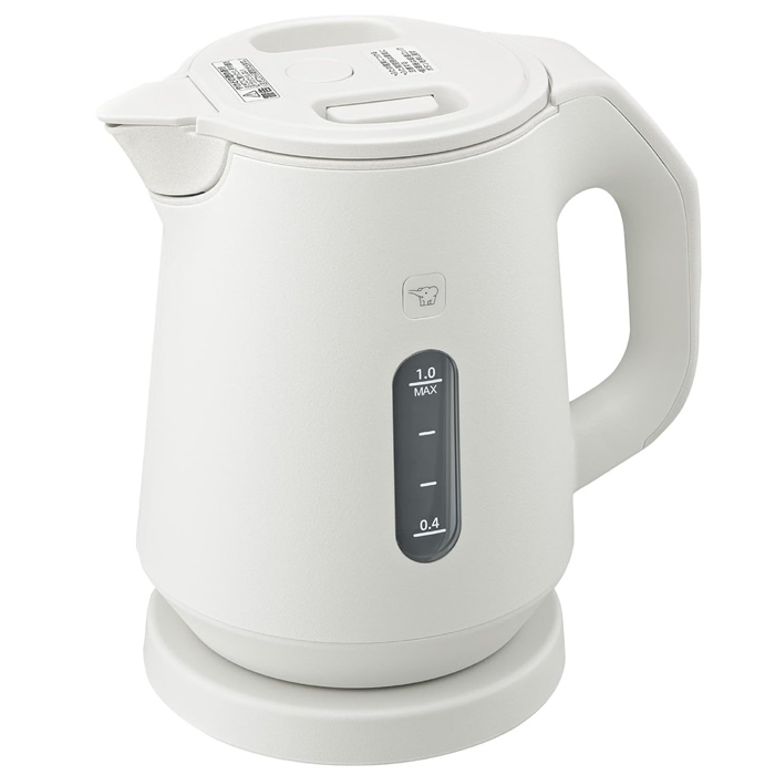 象印 1.0L 電気ケトル CK-KA10-WM ペールホワイト