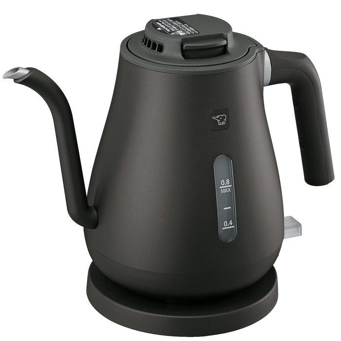 象印 0.8L 電気ケトル CK-LA08-BZ セピアブラック 細口タイプ