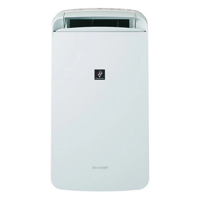 シャープ 冷風 衣類乾燥除湿機 コンプレッサー方式 プラズマクラスター7000 コンパクトクール CM-T100-W アイスホワイト