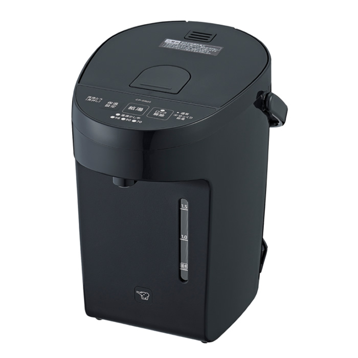象印 2.0L マイコン沸とう 電動ポット CP-EB20-BM スレートブラック