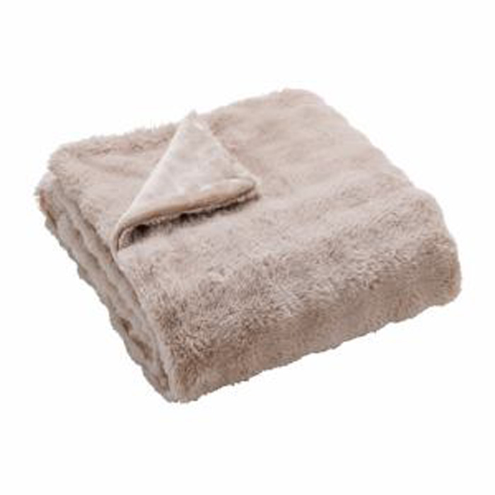 広電 電気掛け敷毛布 室温センサー機能搭載 ファー素材 グレイジュ CWB551B-CM 電気毛布 かけしきタイプ