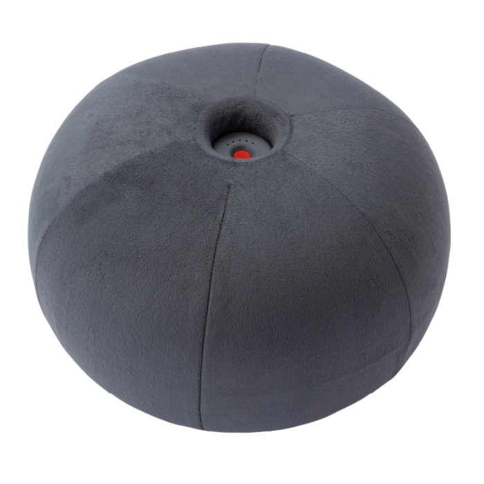 ストレッチパートナー ハグスフィア D-0070-4176-00 グレー ドリーム プロイデア 球体型 振動ストレッチアイテム