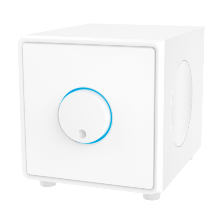 derctvue FUZE 2.1ch アンプ内蔵 Bluetoothスピーカー QUBE DAS19BT-W ホワイト