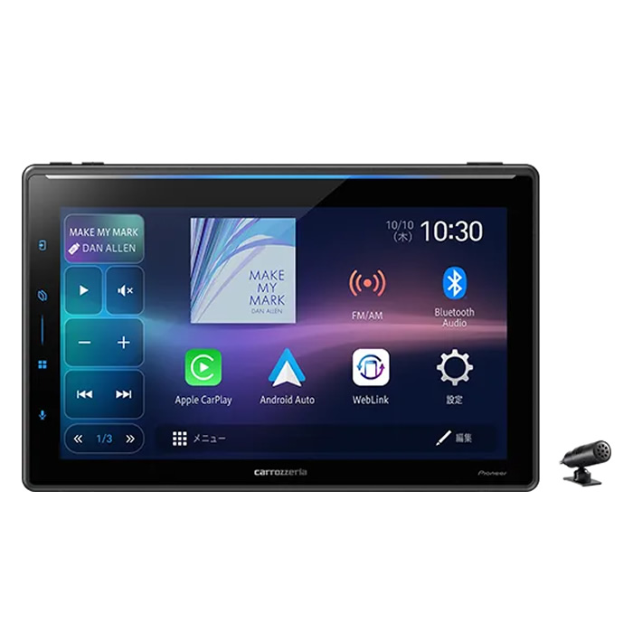パイオニア カロッツェリア カーオーディオ 10.1V型ワイドディスプレイ 1Dメインユニット DMH-SF900