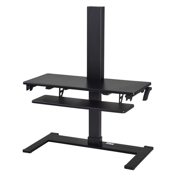 キングジム デスク用昇降台 DSK10-BK ブラック