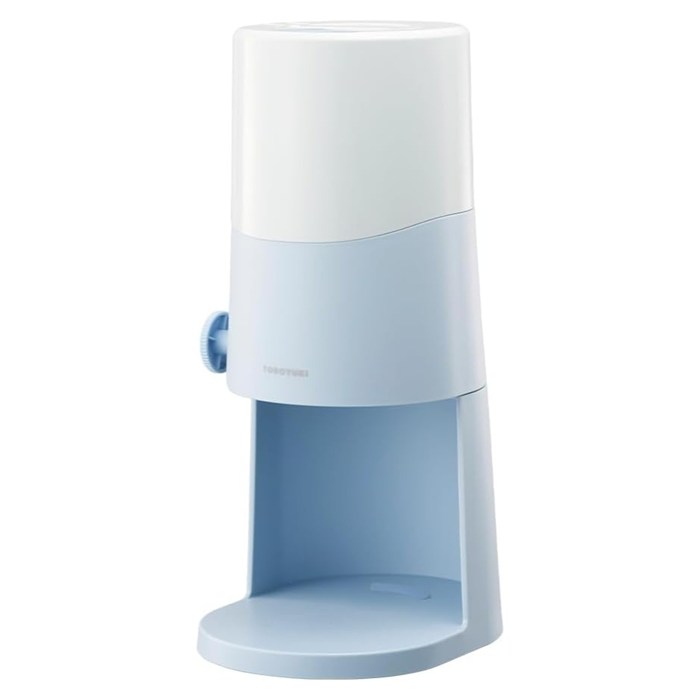 ドウシシャ 電動かき氷器 電動ふわふわ とろ雪 かき氷器 DTS-B5BL ブルー