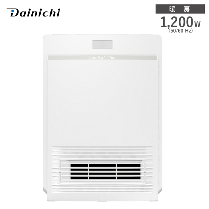 ダイニチ セラミックファンヒーター P TYPE 1200W EF-P1200H-W ホワイト