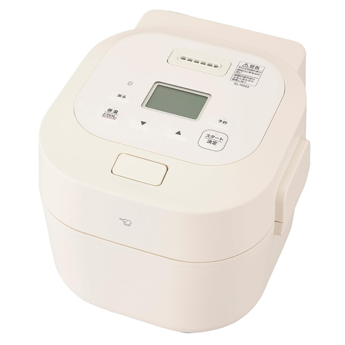象印 自動調理なべ ホーロー電気調理なべ EL-NS23-CA クリーム
