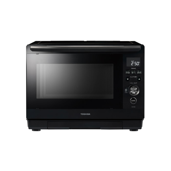 東芝 26L 過熱水蒸気オーブンレンジ 石窯ドーム ER-D90B-K ブラック