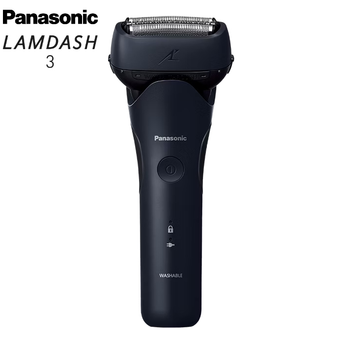 パナソニック メンズシェーバー ラムダッシュ 3枚刃 LAMDASH 3 ES-L322D-A ダークネイビー Panasonic