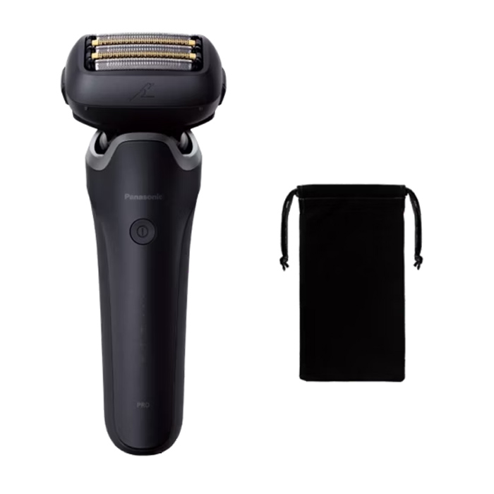 パナソニック メンズシェーバー 5枚刃 ラムダッシュPRO5 ACアダプター充電 ES-L551D-K マットブラック