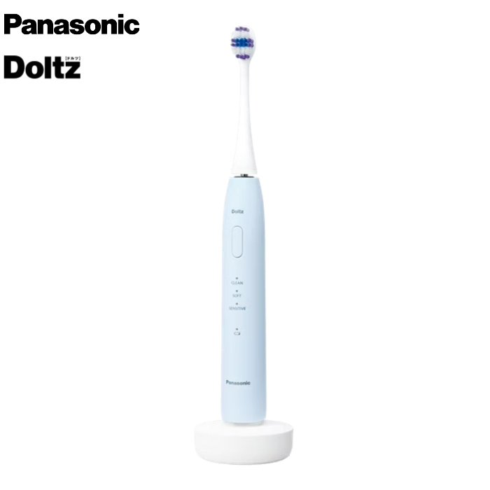 パナソニック 電動歯ブラシ ドルツ 音波振動ハブラシ EW-DA19-A ブルー トータルケアブラシ付き Panasonic