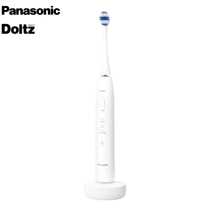 パナソニック 電動歯ブラシ ドルツ 音波振動ハブラシ EW-DA19-W ホワイト トータルケアブラシ付き Panasonic