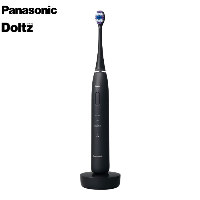 パナソニック 電動歯ブラシ ドルツ 音波振動ハブラシ EW-DA49-K ブラック Panasonic