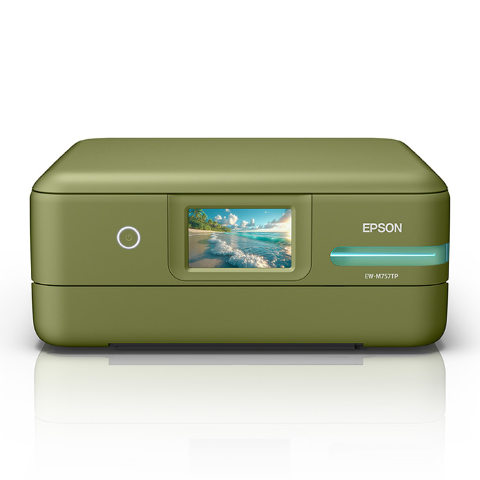 エプソン インクジェットプリンター エコタンク搭載モデル A4対応 EW-M757TP ピスタチオグリーン EPSON