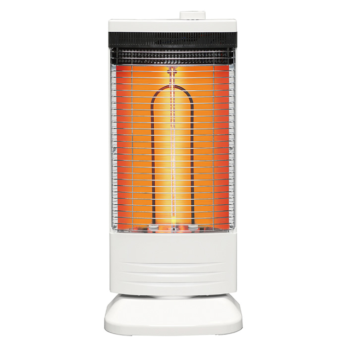 トヨトミ 速暖遠赤外線カーボンヒーター EWH-CS100P-W ホワイト 1000W TOYOTOMI