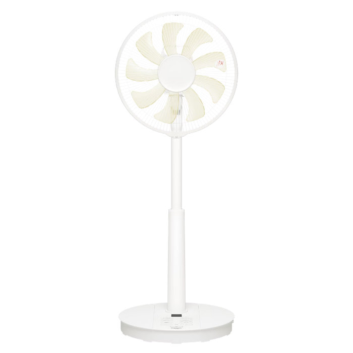 パナソニック 扇風機 リビング扇 1/f ゆらぎ DCモーター F-C339D-W ホワイト リモコン付