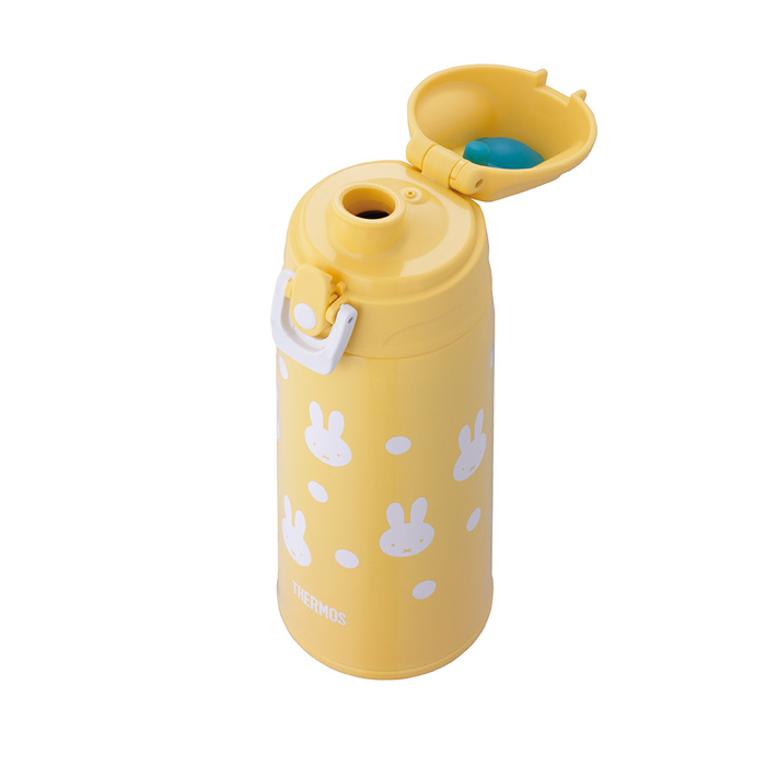 サーモス 真空断熱2ウェイボトル 600ml イエローホワイト ミッフィー FJJ-602WFB-YWH 水筒 スポーツボトル
