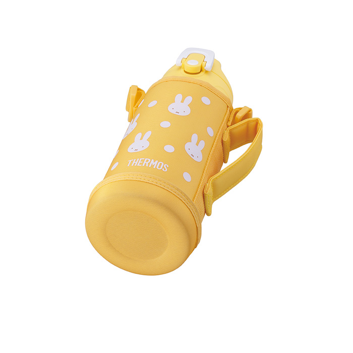 サーモス 真空断熱2ウェイボトル 600ml イエローホワイト ミッフィー FJJ-602WFB-YWH 水筒 スポーツボトル