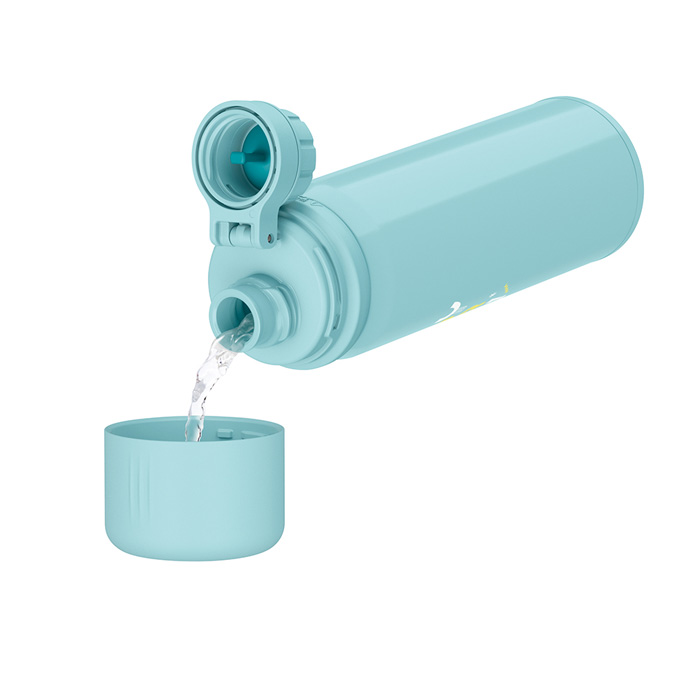 サーモス 真空断熱3ウェイボトル 0.56L ミント FJW-550TR-MNT 水筒 コップタイプ ストロータイプ スポーツタイプ