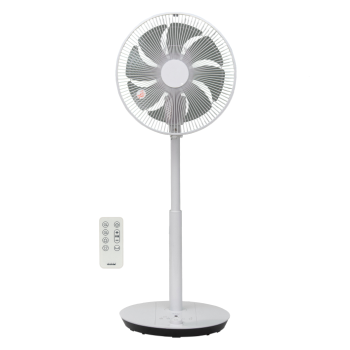 トヨトミ ハイポジション扇風機 DCモーター 8枚羽根 FS-DH30R-W