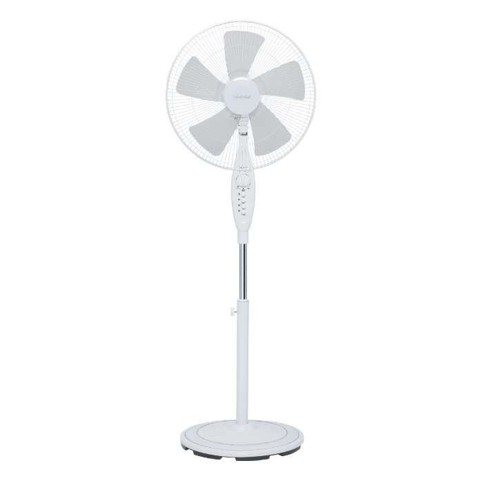 トヨトミ フロア扇風機 羽根径40cm 静電気防止加工 風量調節3段階 FS-F40R-W